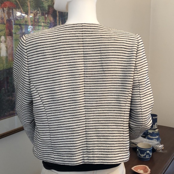 Ann Taylor Loft Striped Jacket - Picture 3 of 8